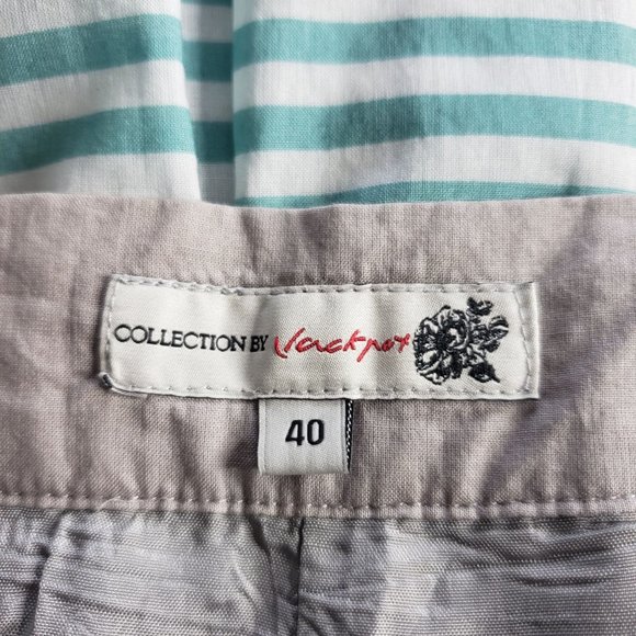 Jackpot striped pleated A-line skirt - Picture 5 of 8